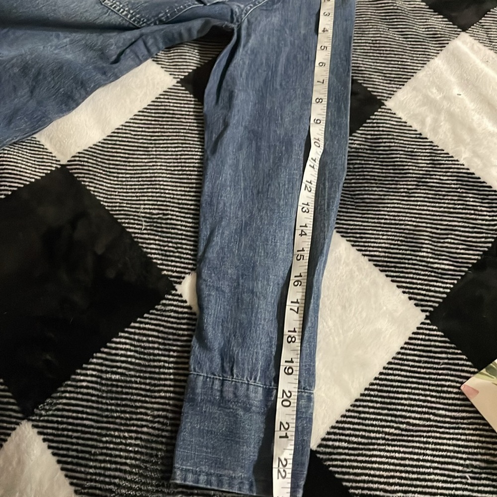 NEW, J Crew Denim Top - Picture 8 of 10